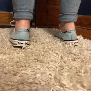 Baby Blue Converse💎